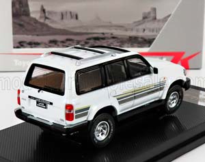 TOYOTA LAND CRUISER J8 1990, WHITE (ДЛИНА МОДЕЛИ 6-10 СМ) — фото 2