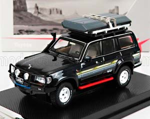 TOYOTA LAND CRUISER J8 1990, BLACK (ДЛИНА МОДЕЛИ 6-10 СМ) — фото 1