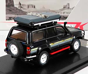 TOYOTA LAND CRUISER J8 1990, BLACK (ДЛИНА МОДЕЛИ 6-10 СМ) — фото 2