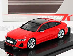 AUDI A7 RS7 SPORTBACK 2020, RED (ДЛИНА МОДЕЛИ 6-10 СМ)