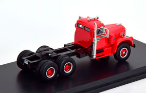 DIAMOND T 921 TOWING VEHICLE 1955 RED BLACK (ДЛИНА МОДЕЛИ 6-10 СМ) — фото 2
