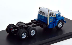 MACK B-61ST TOWING VEHICLE 1957 BLUE GREY BLACK (ДЛИНА МОДЕЛИ 6-10 СМ) — фото 2