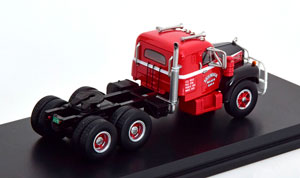 MACK B-61ST TOWING VEHICLE 1957 RED BLACK (ДЛИНА МОДЕЛИ 6-10 СМ) — фото 2