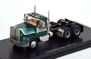 DIAMOND REO RAIDER SBFA TOWING VEHICLE 1974 GREENMETALLIC WHITE (ДЛИНА МОДЕЛИ 6-10 СМ)