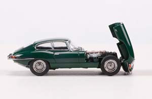 JAGUAR E-TYPE HARDTOP 1961, GREEN (ДЛИНА МОДЕЛИ 6-10 СМ) — фото 6