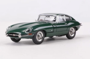 JAGUAR E-TYPE HARDTOP 1961, GREEN (ДЛИНА МОДЕЛИ 6-10 СМ)