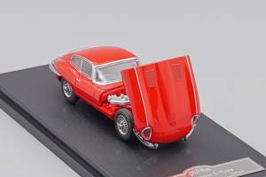 JAGUAR E-TYPE HARDTOP 1961, RED (ДЛИНА МОДЕЛИ 6-10 СМ) — фото 3