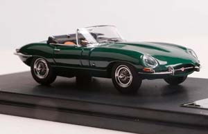 JAGUAR E-TYPE ROADSTER 1961, GREEN (ДЛИНА МОДЕЛИ 6-10 СМ) — фото 2