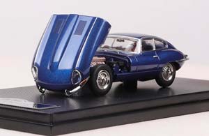 JAGUAR E-TYPE HARDTOP 1961, BLUE METALLIC (ДЛИНА МОДЕЛИ 6-10 СМ) — фото 3