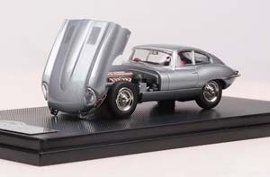 JAGUAR E-TYPE HARDTOP 1961, IRON GREY (ДЛИНА МОДЕЛИ 6-10 СМ) — фото 3