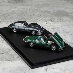JAGUAR E-TYPE HARDTOP & ROADSTER 1961 SET (ДЛИНА МОДЕЛИ 6-10 СМ) — фото 3