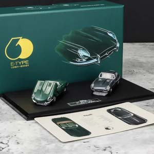 JAGUAR E-TYPE HARDTOP & ROADSTER 1961 SET (ДЛИНА МОДЕЛИ 6-10 СМ) — фото 13