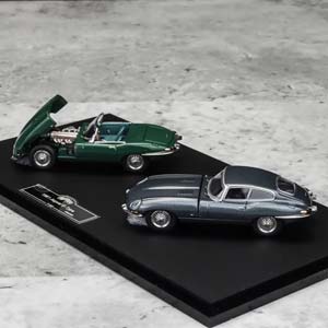 JAGUAR E-TYPE HARDTOP & ROADSTER 1961 SET (ДЛИНА МОДЕЛИ 6-10 СМ) — фото 4