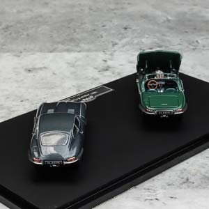 JAGUAR E-TYPE HARDTOP & ROADSTER 1961 SET (ДЛИНА МОДЕЛИ 6-10 СМ) — фото 6