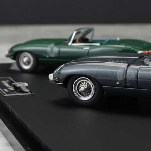JAGUAR E-TYPE HARDTOP & ROADSTER 1961 SET (ДЛИНА МОДЕЛИ 6-10 СМ) — фото 10