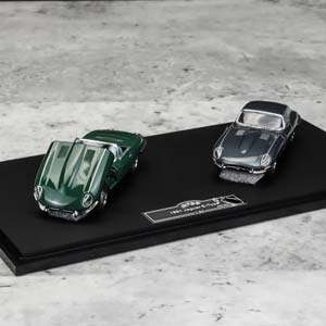JAGUAR E-TYPE HARDTOP & ROADSTER 1961 SET (ДЛИНА МОДЕЛИ 6-10 СМ) — фото 2