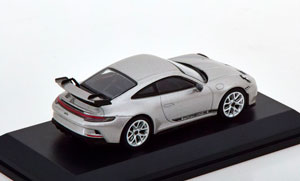 PORSCHE 911 (992) GT3 2021 SILVER (ДЛИНА МОДЕЛИ 6-10 СМ) — фото 2