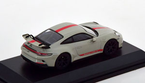 PORSCHE 911 (992) GT3 2021 GREY RED (ДЛИНА МОДЕЛИ 6-10 СМ) — фото 2