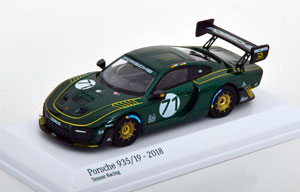 PORSCHE 935/19 2018 GREENMETALLIC GOLDEN (ДЛИНА МОДЕЛИ 6-10 СМ)
