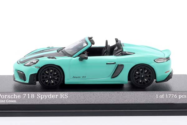 PORSCHE 718 (982) SPYDER RS 2023 MINT GREEN / MINICHAMPS / ПОРШЕ 718 982 СПАЙДЕР RS МИНТ ЗЕЛЕНЫЙ — фото 4