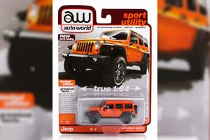 JEEP WRANGLER UNLIMITED (2017), ORANGE (ДЛИНА МОДЕЛИ 6-10 СМ)