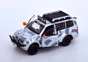 MITSUBISHI PAJERO ICE PACK 2001 SILVER GREY (ДЛИНА МОДЕЛИ 6-10 СМ) — фото 3