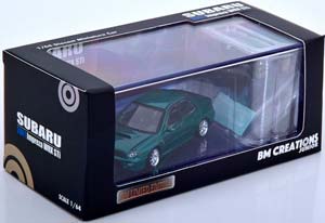 SUBARU IMPREZA WRX STI 2001 GREENMETALLIC (ДЛИНА МОДЕЛИ 6-10 СМ) — фото 3