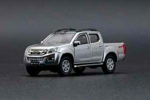 ISUZU D-MAX 2016, СЕРЕБРИСТЫЙ (ДЛИНА МОДЕЛИ 6-10 СМ)