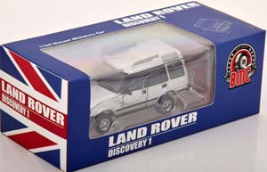 LAND ROVER DISCOVERY 1 1998 SILVER (ДЛИНА МОДЕЛИ 6-10 СМ) — фото 4