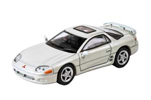 MITSUBISHI GTO 1994 РУЛЬ СПРАВА GLACIER WHITE PEARL (БЕЛЫЙ ПЕРЛАМУТР) (ДЛИНА МОДЕЛИ 6-10 СМ)