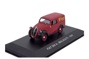 FIAT 500 A MALAGUTI 1947 RED BLACK