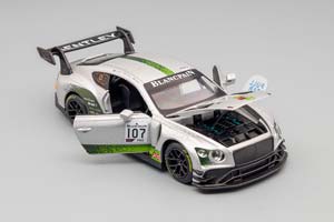 BENTLEY CONTINENTAL GT3 #107 S.KANE, J.GOUNON, J.PEPPER, SILVER — фото 3