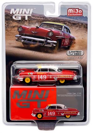 LINCOLN CAPRI 1954 CARRERA PANAMERICANA (ДЛИНА МОДЕЛИ 6-10 СМ) — фото 4