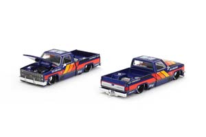 CHEVROLET SILVERADO KAIDO WORKS V2 PICKUP TRUCK BLUE