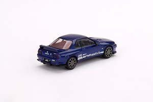 NISSAN SKYLINE GT-R TOP SECRET BLUE (ДЛИНА МОДЕЛИ 6-10 СМ) — фото 2