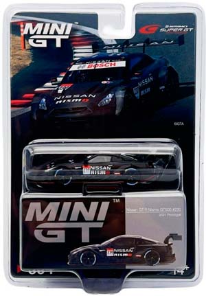 NISSAN GT-R NISMO GT500 2021 SUPER GT SERIES (ДЛИНА МОДЕЛИ 6-10 СМ) — фото 4