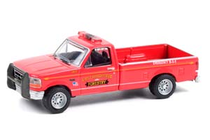 FORD F-350 EAST BROOKFIELD MASSACHUSETTS FORESTRY (ПОЖАРНЫЙ) 1992 (ДЛИНА МОДЕЛИ 6-10 СМ)