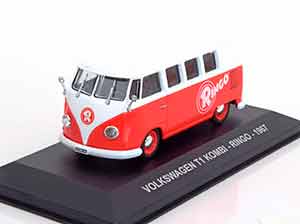 VW VOLKSWAGEN BULLI T1 RINGO 1967 RED WHITE