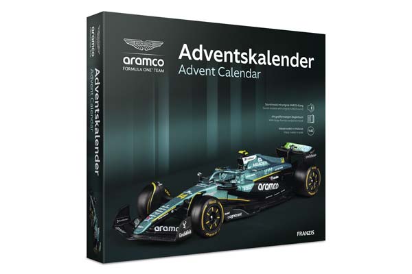 FERNANDO ALONSO ASTON MARTIN ARAMCO FORMULA 1 ADVENT CALENDAR / АДВЕНТ-КАЛЕНДАРЬ С БОЛИДОМ АСТОН МАРТИН ФОРМУЛЫ-1 ФЕРНАНДО АЛОНСО — фото 3