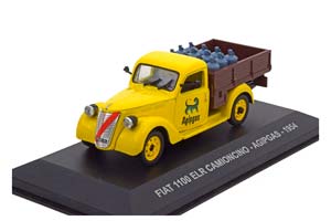 FIAT 1100 ELR CAMIONCINO AGIPGAS 1954 YELLOW BROWN