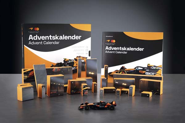 LANDO NORRIS MCLAREN FORMULA 1 ADVENT CALENDAR / АДВЕНТ-КАЛЕНДАРЬ С БОЛИДОМ МАКЛАРЕН ФОРМУЛЫ-1 ЛАНДО НОРРИСА