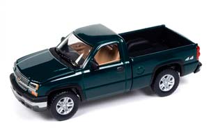 CHEVROLET SILVERADO PICKUP TRUCK 2003 WOODLAND GREEN MUSCLE TRUCKS