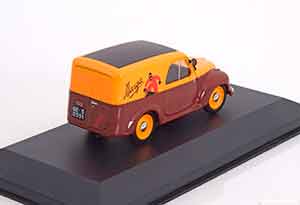 FIAT 500 C FURGONCINO MARGA 1950 BROWN ORANGE — фото 2