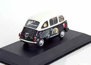 FIAT 600 MULTIPLA CAFE HAUSBRANDT 1956 BLACK WHITE — фото 2