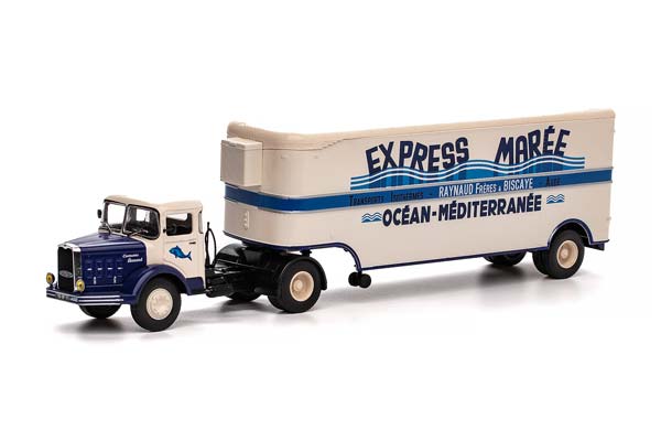 BERNARD 150 MB FOURGON 1951 BLUE/WHITE / БЕРНАР 150 MB ФУРГОН 1951 СИНИЙ С БЕЛЫМ