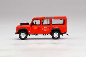 LAND ROVER DEFENDER 110 UK ROYAL MAIL POST BUS RED (ДЛИНА МОДЕЛИ 6-10 СМ) — фото 3