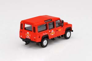 LAND ROVER DEFENDER 110 UK ROYAL MAIL POST BUS RED (ДЛИНА МОДЕЛИ 6-10 СМ) — фото 2