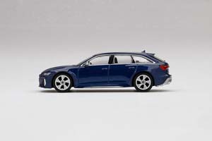 AUDI RS6 AVANT 2022 BLUE / АУДИ RS6 AVANT 2022 СИНИЙ (ДЛИНА МОДЕЛИ 6-10 СМ) — фото 3