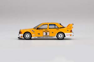 MERCEDES 190E 2.5 16 EVOLUTION CAMAL YELLOW (ДЛИНА МОДЕЛИ 6-10 СМ) — фото 3