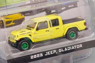 JEEP GLADIATOR 4X4 (2023), YELLOW (GREENLIGHT!) (ДЛИНА МОДЕЛИ 6-10 СМ) — фото 2